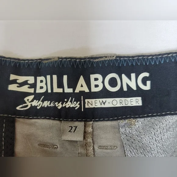 Billabong Submersible New Order Board Shorts Tan Men's Size 27 - Picture 5 of 11